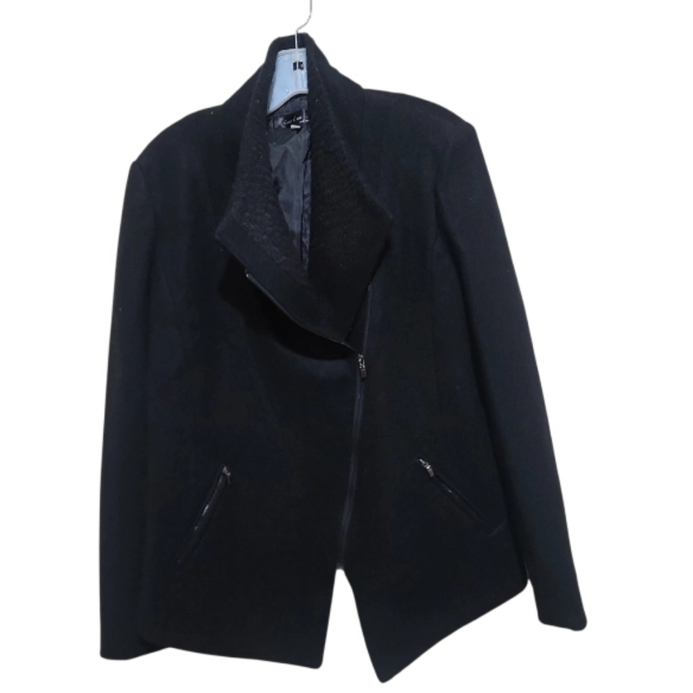 Can Can Women's Black Woolblen Jacket Size XXL